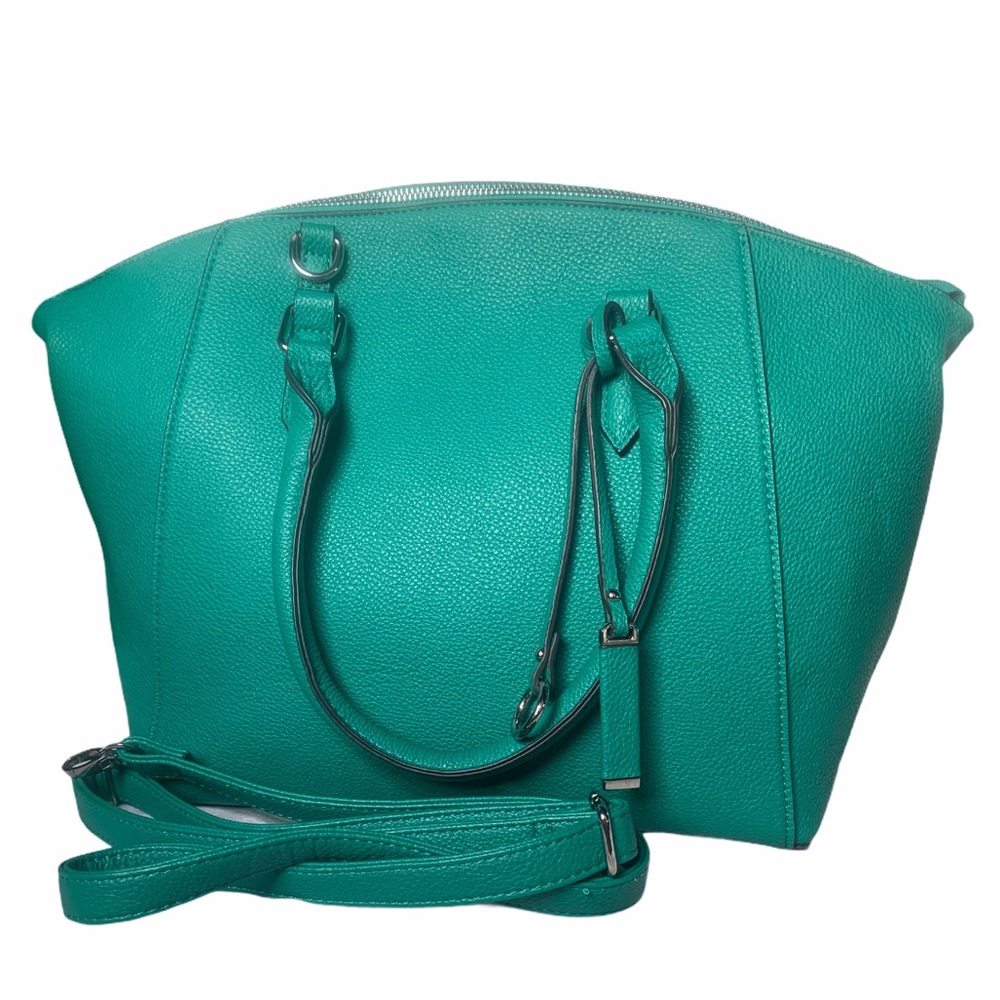 Aqua Green XL Tote Bag
